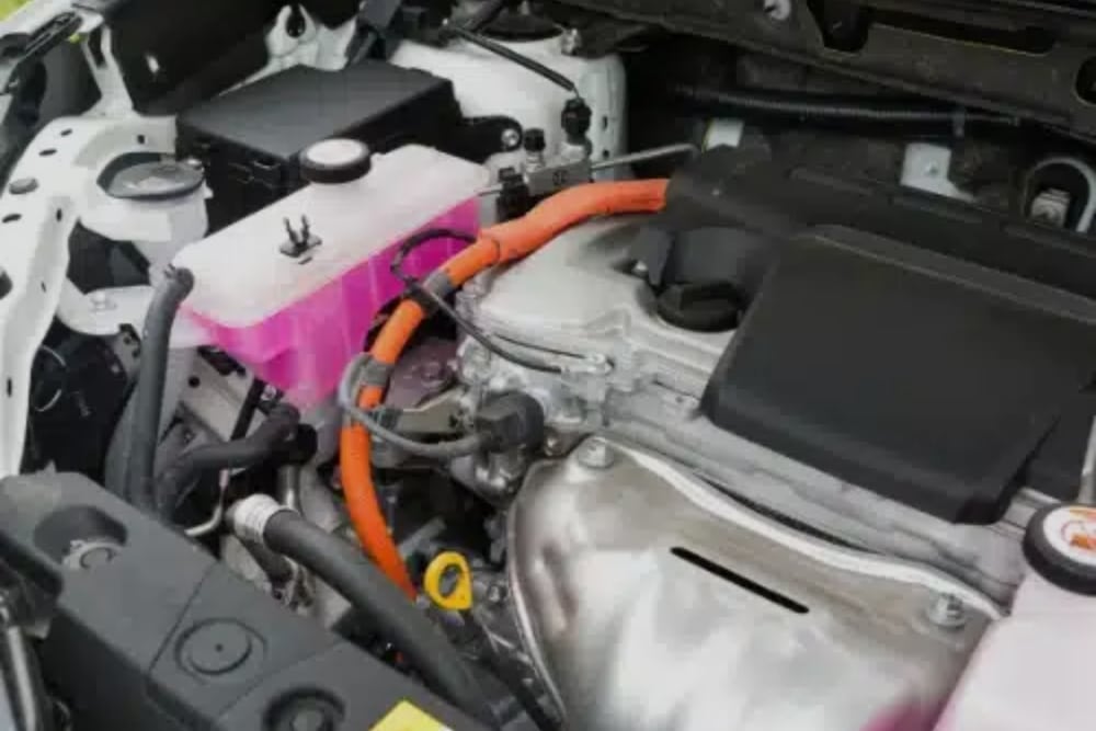 Hybrid Maintenance Hybrid Repair in Blowing Rock, NC At L&N Performance. Hybrid car engine being serviced in an auto repair shop