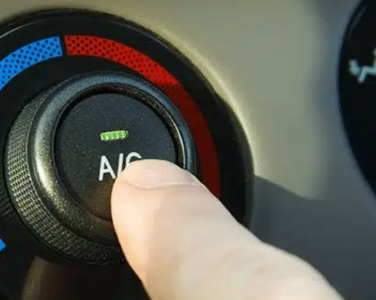 Auto A/C Repair in Blowing Rock, NC At L&N Performance. Close-up of a car A/C button